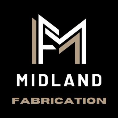 Logo made for Birmingham's Midland Fabrication